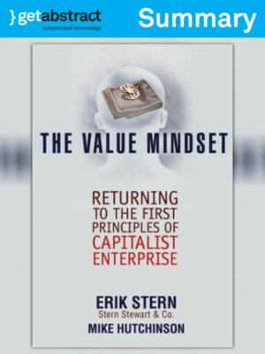 cover image of The Value Mindset (Summary)